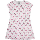 Nature Planet - Nachthemd Flamingo - meisjes - zacht - 100% katoen