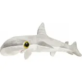 Nature Planet Pluche hamerhaai knuffel - 110 cm - grijs - Haaien knuffeldieren