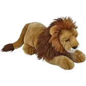Ravensden pluche knuffeldier Leeuw - 50 cm - groot - leeuwen - safaridieren