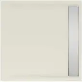 Xenz Easy-Tray douchebak 80x80x5cm pergamon