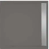Xenz Easy Tray 90x80 douchevloer antraciet mat