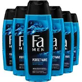 Fa 6x Men Douchegel En Shampoo Kick-off 250 Ml