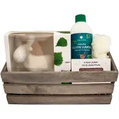 Emendo Sauna geschenkmand - Winterbetovering met eucalyptus en zoutzeep