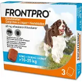 Frontline frontpro kauwtabletten L 10-25 kg 3 tbl