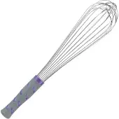HorecaTraders Garde | 36 cm | RVS | Anti-slip kunststof handvat | 11-draads