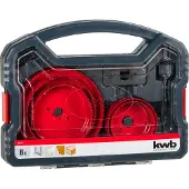 Kwb 109178 Gatenzaagset 8-delig 67 mm, 76 mm, 89 mm, 102 mm, 127 mm 8 stuk(s)