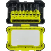 Ryobi Coffret antichocs accessoires de vissage 10 pièces RAK10MSDI