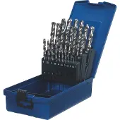 Kwb Jeu de foret hélicoïdal HSS SILVER STAR, 25 pièces