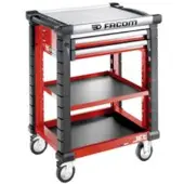 Facom Jet Werkplaatswagen 3 Planken 2 Laden M3 Rood - JET.UC3S2DM3A