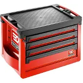 Facom Roll Gereedschapswagen 4 Laden M3 Laag Rood - ROLL.CR4M3A - ROLL.CR4M3A