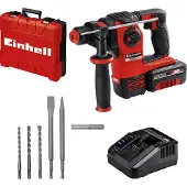 Einhell Power X-Change HEROCCO Kit +5 (1x3,0Ah) SDS-Plus-Accu-boorhamer 18 V 3.0 Ah Li-ion Incl. accu, Incl. koffer, Incl. accessoires