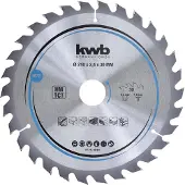 Kwb 587857 Hardmetaal-cirkelzaagblad 210 x 30 mm 1 stuk(s)