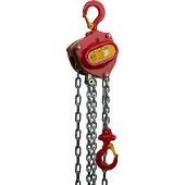 Delta Hijswerktuigen Delta DELTA RED Premium Handkettingtakel - 1 Ton - Met 3 Meter Hijshoogte