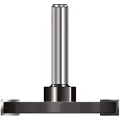 ENT Schijffrees met vaste spindel 40x6x50, Kolf 8mm - 7913964