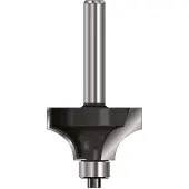 ENT Kwartrondfrees HM R6 met lager, Kolf 8mm - 7909808