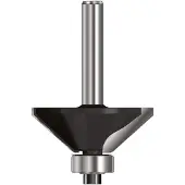 ENT Fasefrees HM 45 graden met lager, Kolf 6mm - 7913801