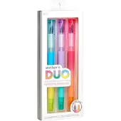 Ooly Dubbelzijdig Markers - 3 stk - 2 in 1 vulpennen + hoogl - - OneSize - Markers