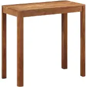 vidaXL Bartafel 110x55x106 cm massief acaciahout met honingafwerking
