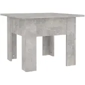 Möbelando Salontafel "Jeseritz" gemaakt van spaanplaat in betonkleur. Afmetingen (breedte/hoogte/diepte): 55x42x55 cm