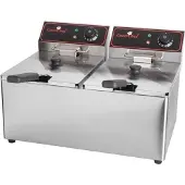 Caterchef Friteuse 8+8 Liter Horeca