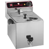 Caterchef Friteuse CaterChef, 9lL, RVS, H35 x B53 x L28, 230V / 3,25kW