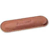 Kaweco lederen etui 1 pen eco sport series camel - Let op: afwijkend formaat, dit etui is uitsluitend bestemd voor de Sport (kleiner formaat pen).