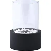 Esschert Design Ronde Bioethanol Haard Transparant transparant Glas Esschert
