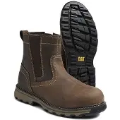 CAT Pelton P720781 Hoog S1P | Werkschoen | Bruin | Maat 45 - 00.030.011.45 00.030.011.45