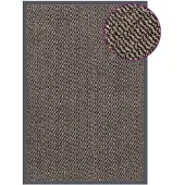 vidaXL Deurmat getuft 80x120 cm donkerbruin