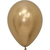 Sempertex ballonnen Reflex Gold | 50 stuks | 12 inch | 30cm