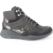 Durea 9755 wijdte H Veterschoenen | Maat 6 Dames Zwart