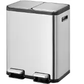 EKO EcoCasa II Splitted 2 x 30 Litres Inox Mat