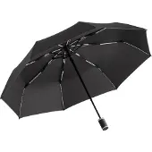 FARE Mini Style 5484 stormparaplu stormbestendige zakparaplu zwart wit