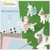 Avenue Mandarine Décopatch, set hondjes