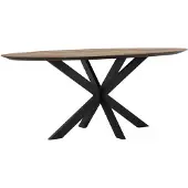 DTP Home Timeless eettafel ovaal teakhout 200x100x78cm