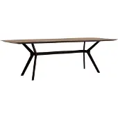 DTP Home Metropole eettafel teakhout 225x95x78cm