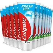 Colgate Blue Fresh Gel Tandpasta - 12 x 75ml - Frisse Adem - Voordeelverpakking