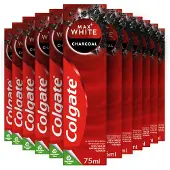 Colgate 12x Tandpasta Max White Active Charcoal 75 Ml