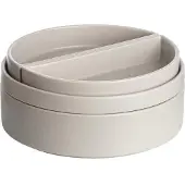 Gusta serveerset 4-delig 18,8x8,2cm taupe