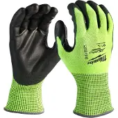 Milwaukee HI-VIS WERKHANDSCHOENEN SNIJKLASSE 4/D - 7/S - 1 PAAR