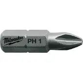 Milwaukee Schroefbits PH 1 x 25 mm - 25 stuks - 4932399586