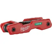 Milwaukee TX-klapmoersleutelset 8-delig ( 4932480979 ) Torx TX 9 tot TX 40