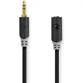Nedis 3,5 mm Verlengkabel 10 Meter Zwart