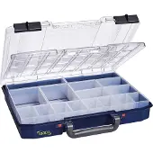 Raaco CarryLite 55 - Assortimentskoffer - 16 vakken - Blauw