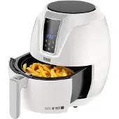 Uni-T Airfryer 1400W 3,2L wit wit Kunststof Heteluchtfriteuse