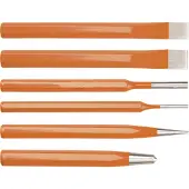 Neo Tools Gereedschapsset met 6 stuks: ponsen en beitels, 33-061