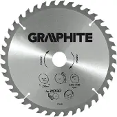 Graphite Graphit-Sägeblatt, breit 200x30 mm, 24 Zähne 57H674