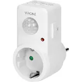 Virone Bewegingsmelder stopcontactmodel wit - 3900340