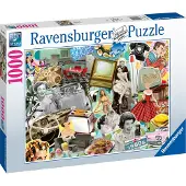 Ravensburger De jaren 50 puzzel 1000pcs Karton Puzzel