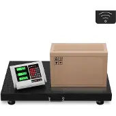 Steinberg Systems Vloerweegschaal - 1000 kg / 0,2 kg - 60 x 80 cm - LCD draadloos
